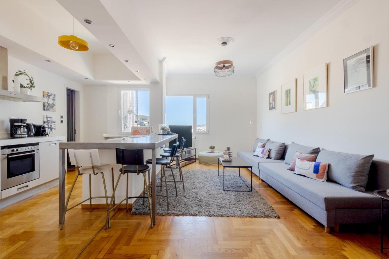 3 Bdr Apt Incredible Acropolis View 雅典 外观 照片